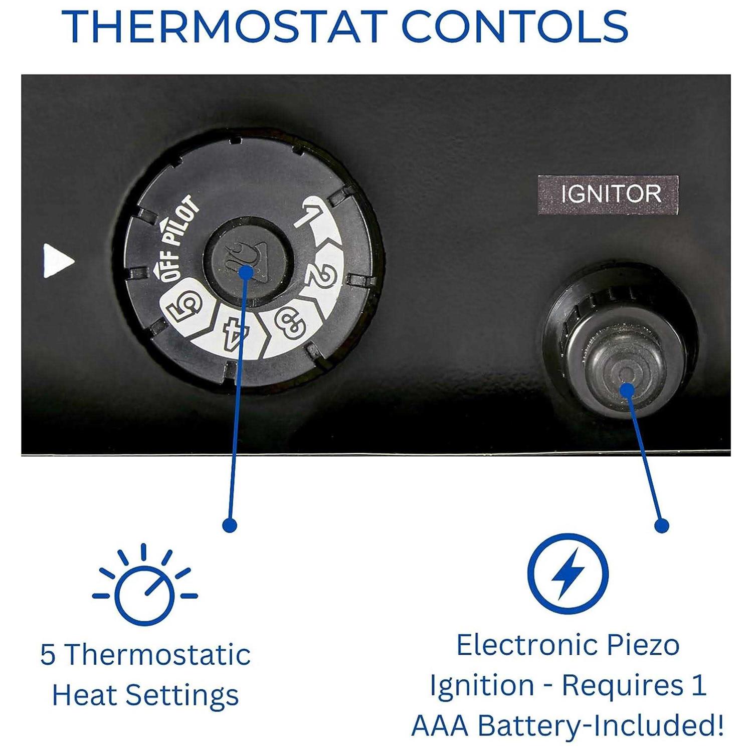 Duluth Forge 22 in. W Vent-Free Propane Gas Fireplace Log Set