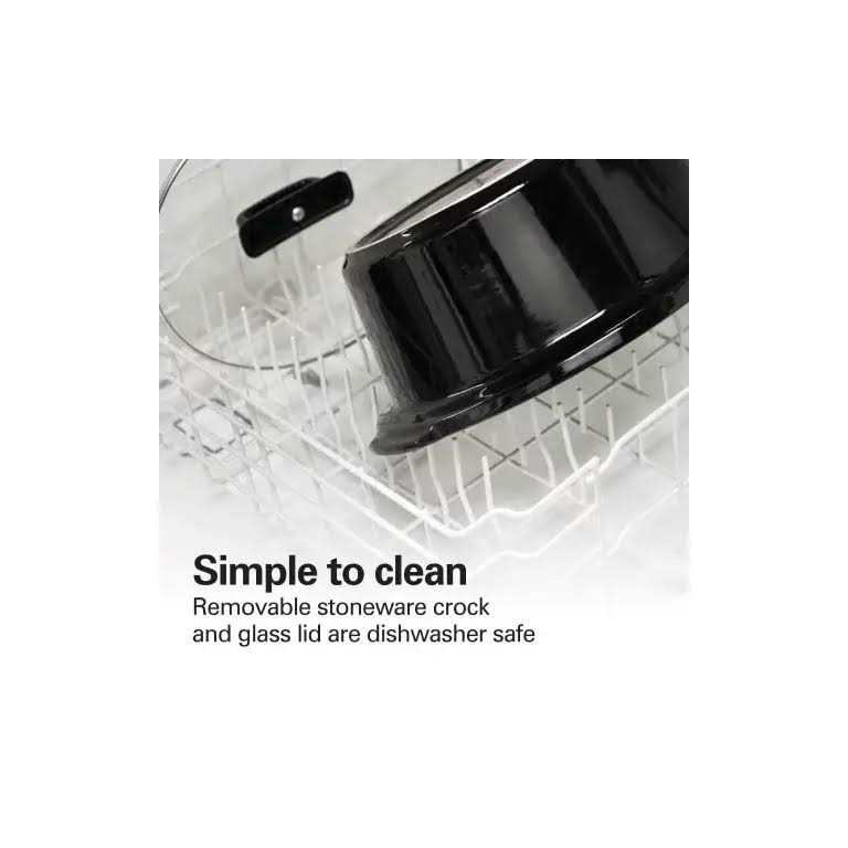 Hamilton Beach 6 Quart Oval Slow Cooker 33666