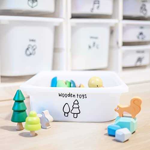 Toy Storage Labels 40 Unique Trofast Tags Home Organization Designs