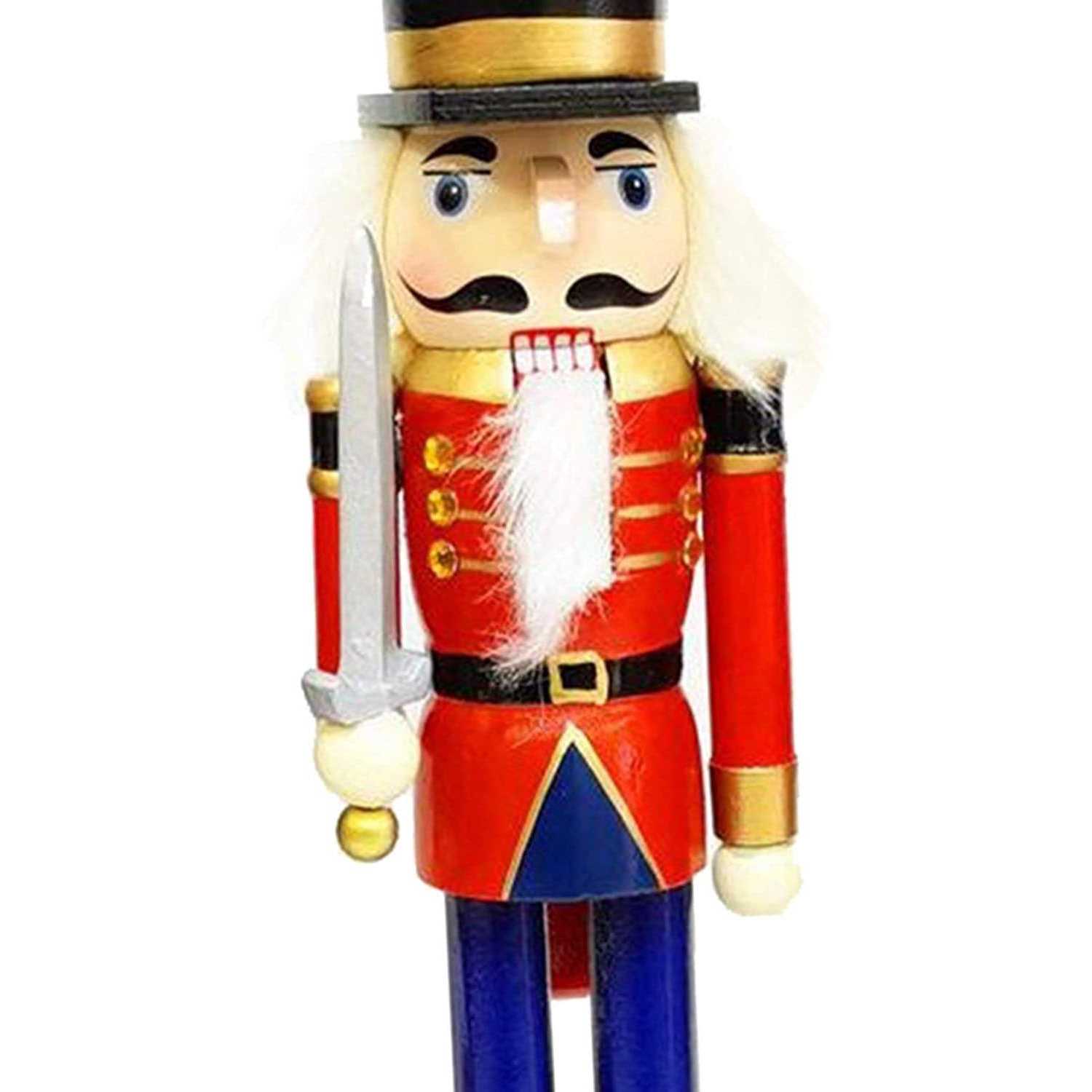 Christmas Nutcracker Christmas Wooden Nutcracker Ornaments Nutcracker Puppet for Kids
