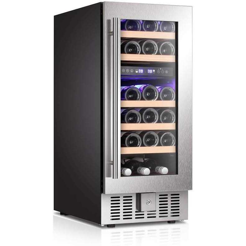 AntarcticStar 15 Inch Mini Fridge Beverage Digital Temperature Control