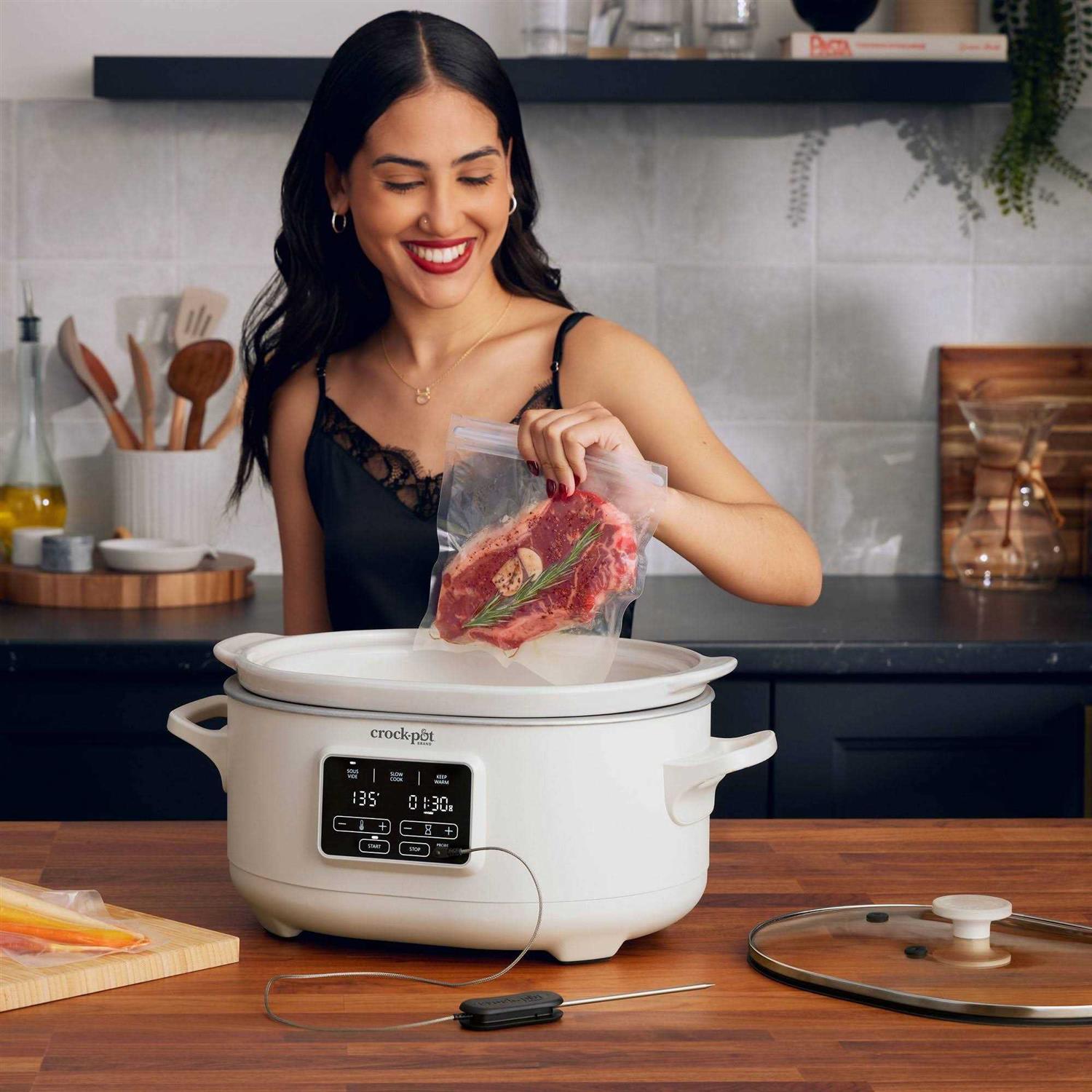 Crockpot 6-Quart Slow Cooker with Sous Vide