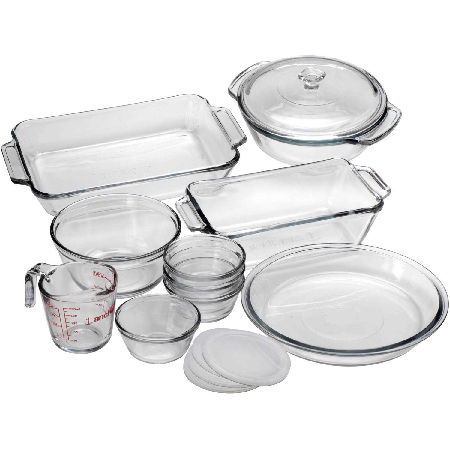 Anchor Hocking Complete Glass Bakeware Set