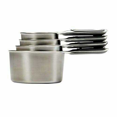 OXO Good Grips 8-Piece Stainless Steel Measuring Cups and Spoons Set