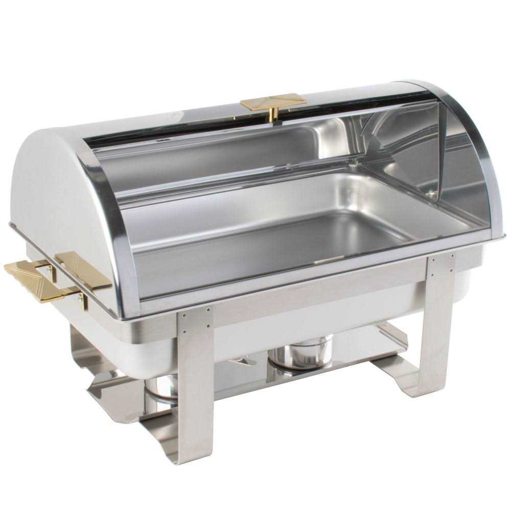 Winco C-5080 8 Qt Dallas Roll Top Chafer