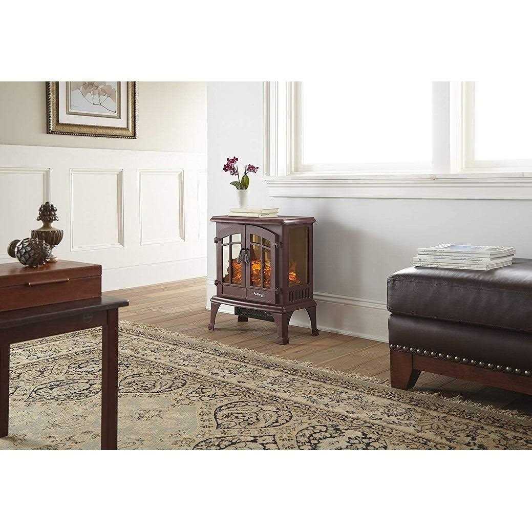 e-Flame Jasper Free Standing Electric Fireplace Stove USA