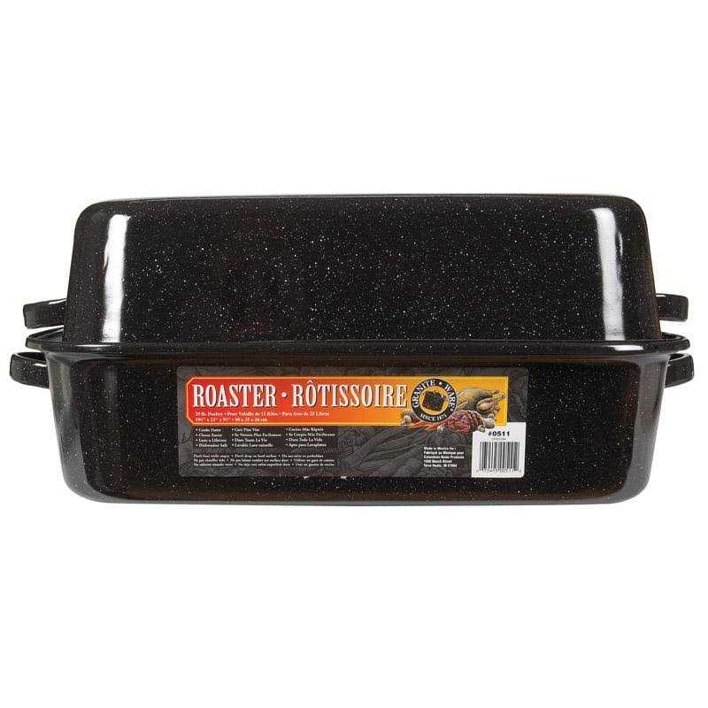 Granite Ware Covered Rectangular Roaster