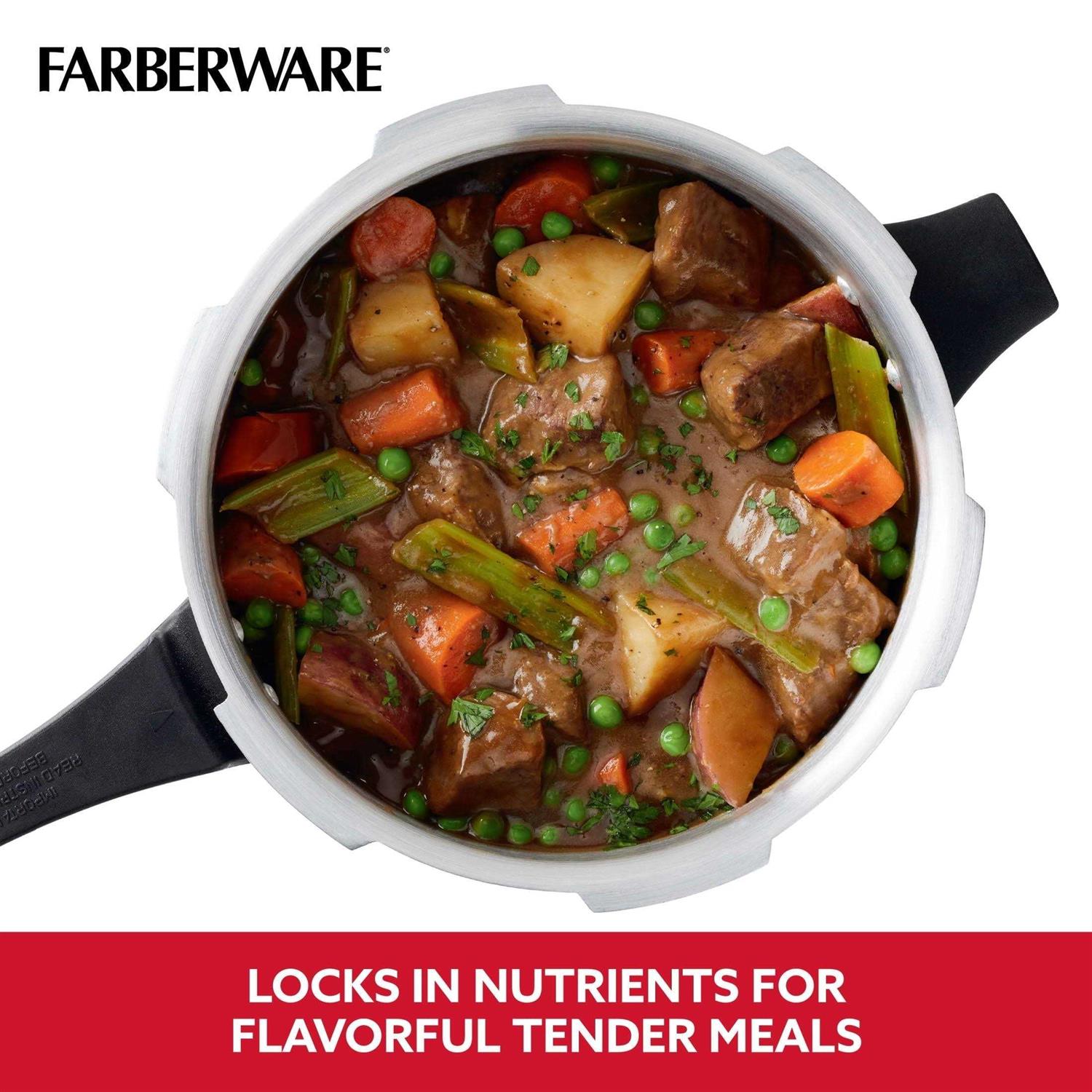 Farberware 6-Quart Aluminum Stovetop Pressure Cooker