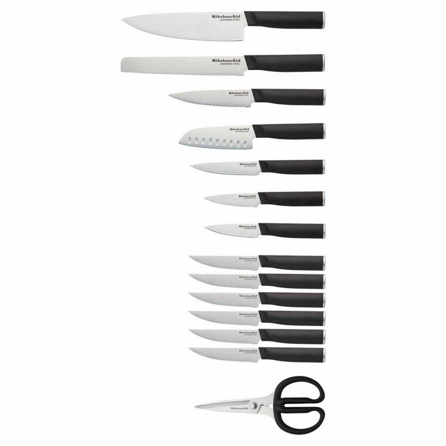 KitchenAid Classic 15-Piece Knife Block Set