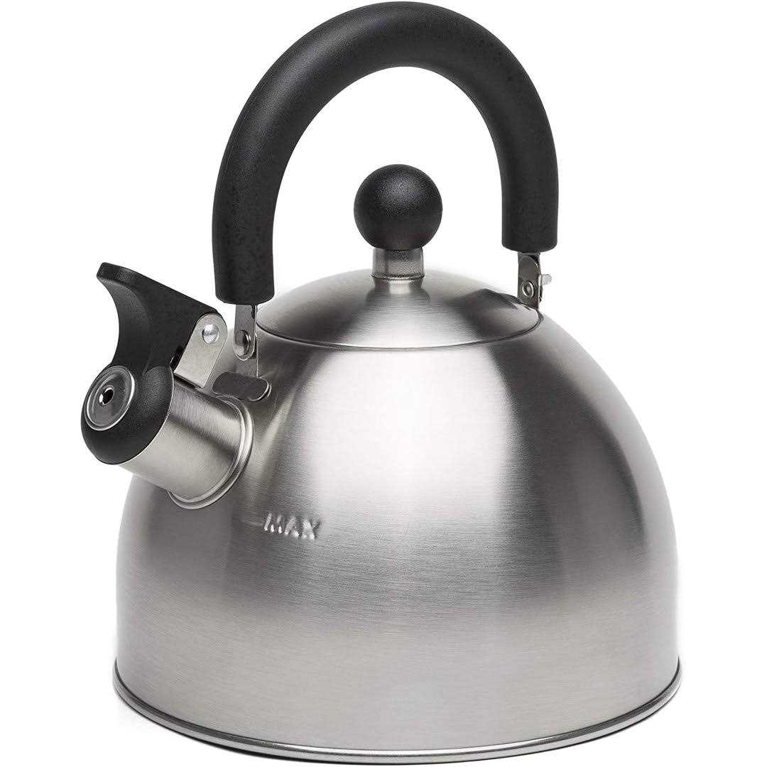 Primula Stewart 1.5qt Whistling Tea Kettle Stainless Steel