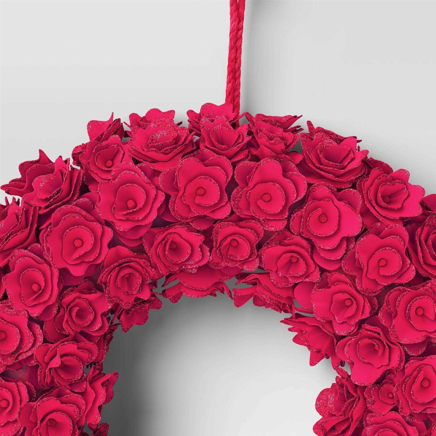 Threshold Red Berry Wreath