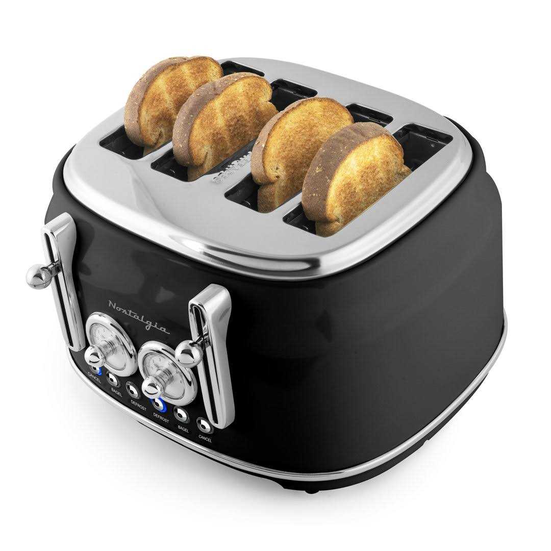 Nostalgia Classic Retro 4-Slice Toaster