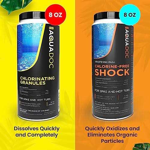 Hot Tub Chemicals Starter Kit Chlorine Spa Starter Kit Chemicals for Hot Tub