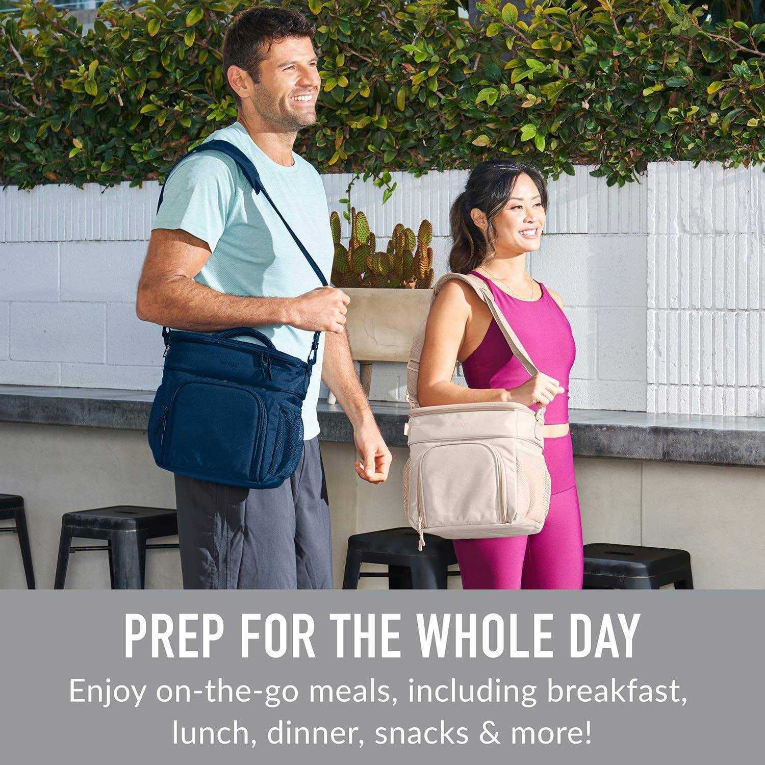 Bentgo Prep Deluxe Bag & 60-Piece Meal Prep Container Set