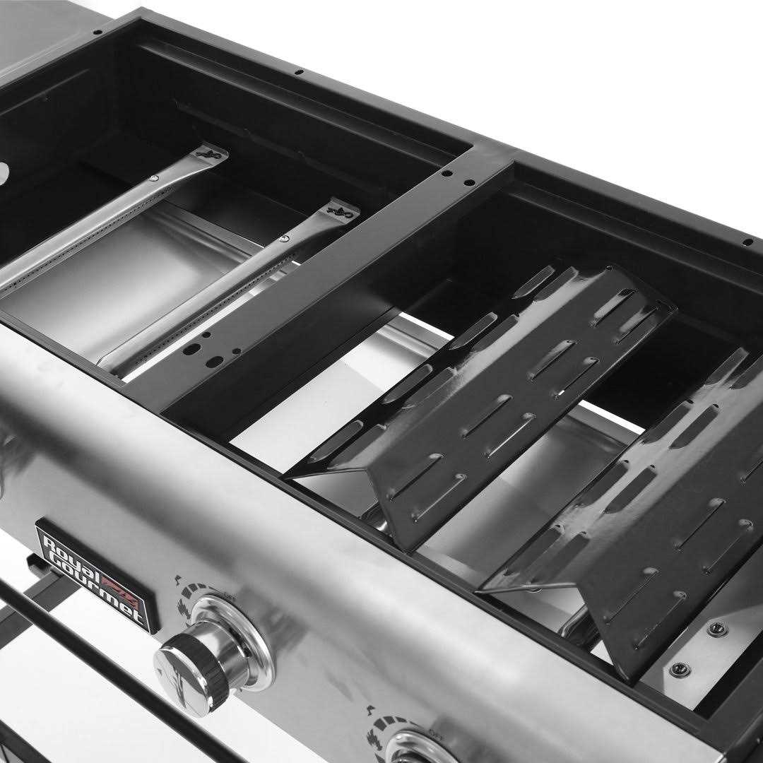 Royal Gourmet Portable Propane Gas Grill and Griddle Combo GD401