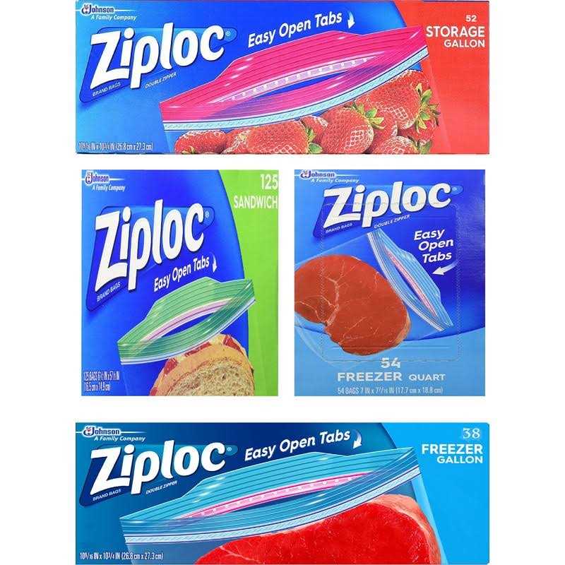 Ziploc Bags Variety