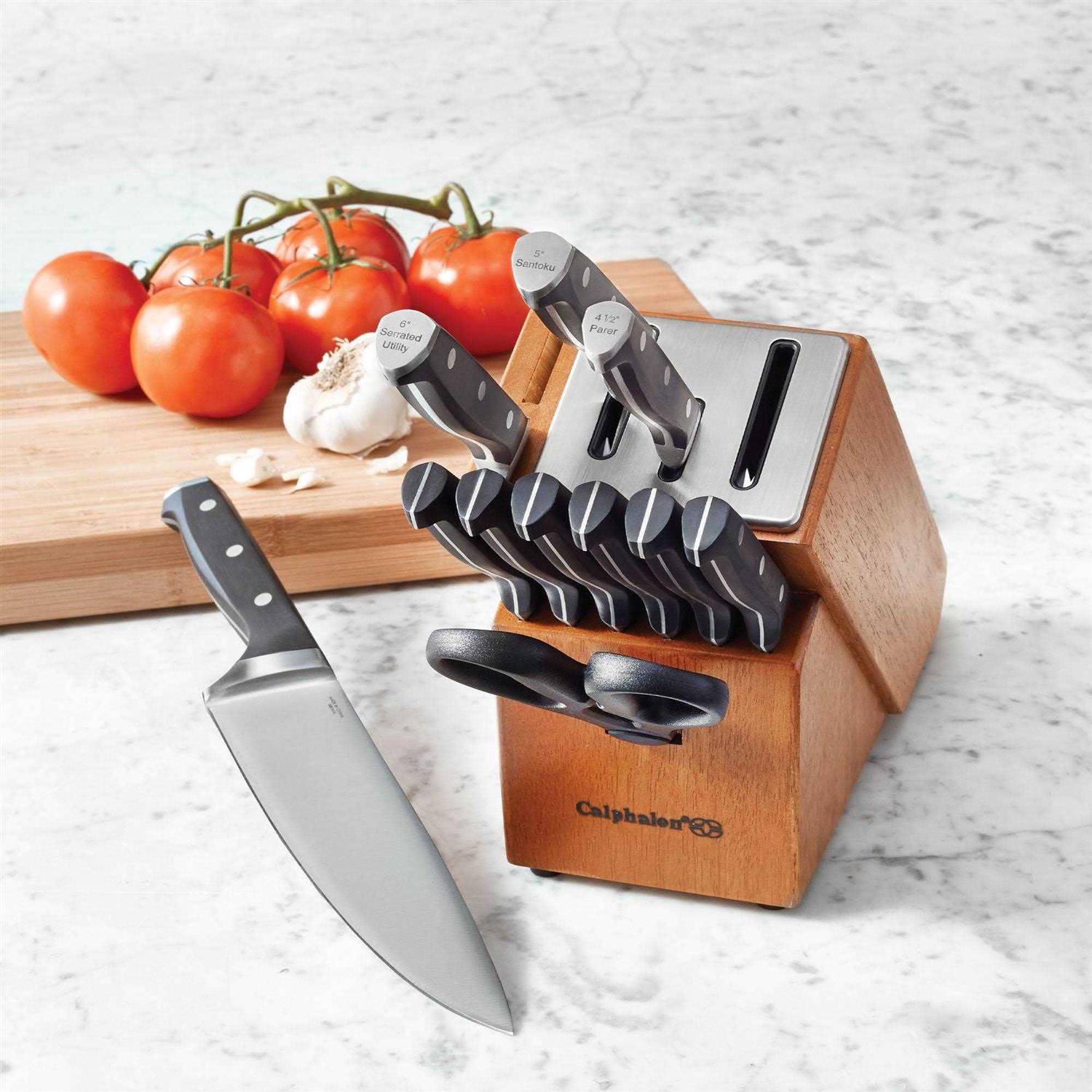Calphalon Classic Self-Sharpening 12 pc Cutlery Knife Block Set
