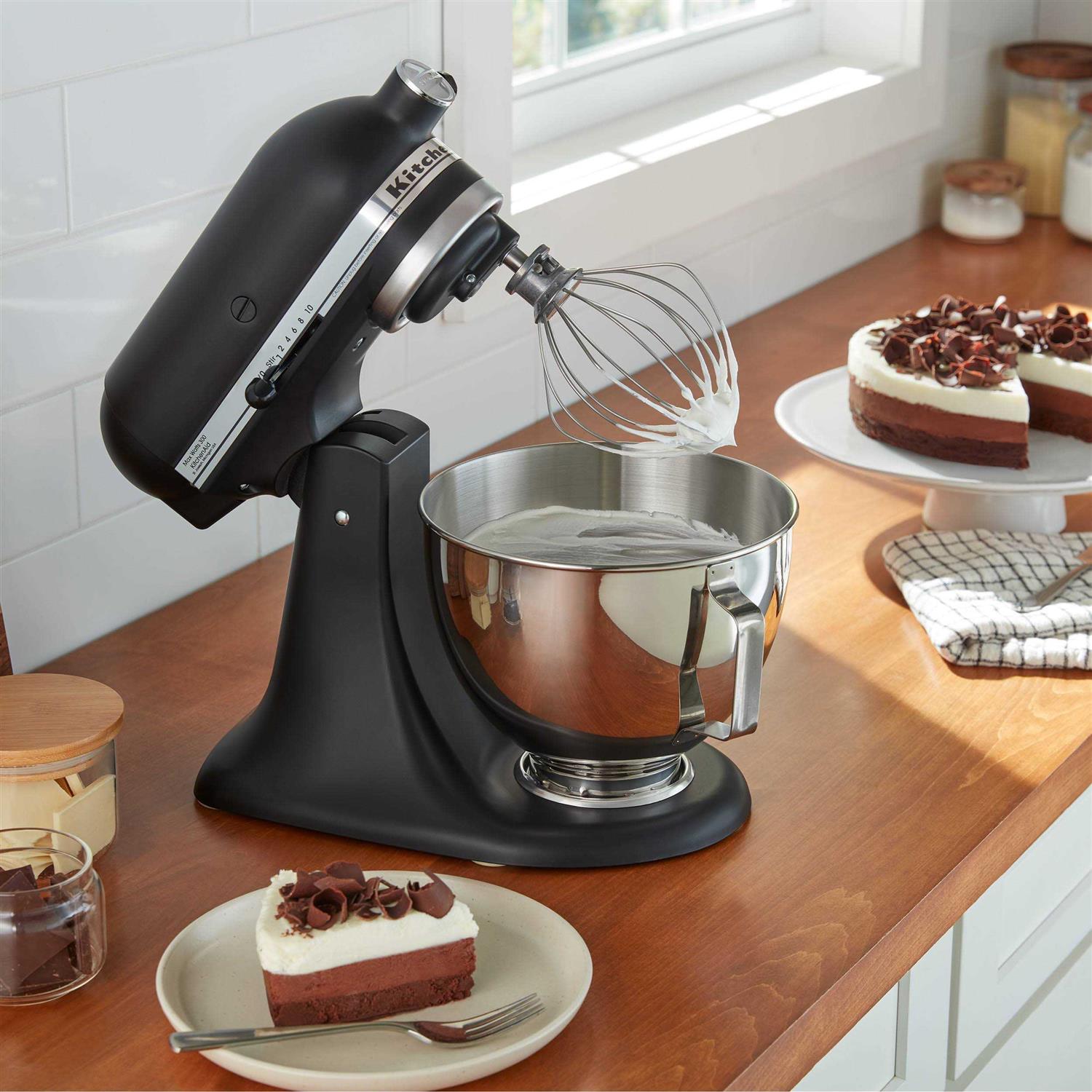 Kitchenaid Deluxe 4.5 Quart Tilt-Head Stand Mixer KSM97BM