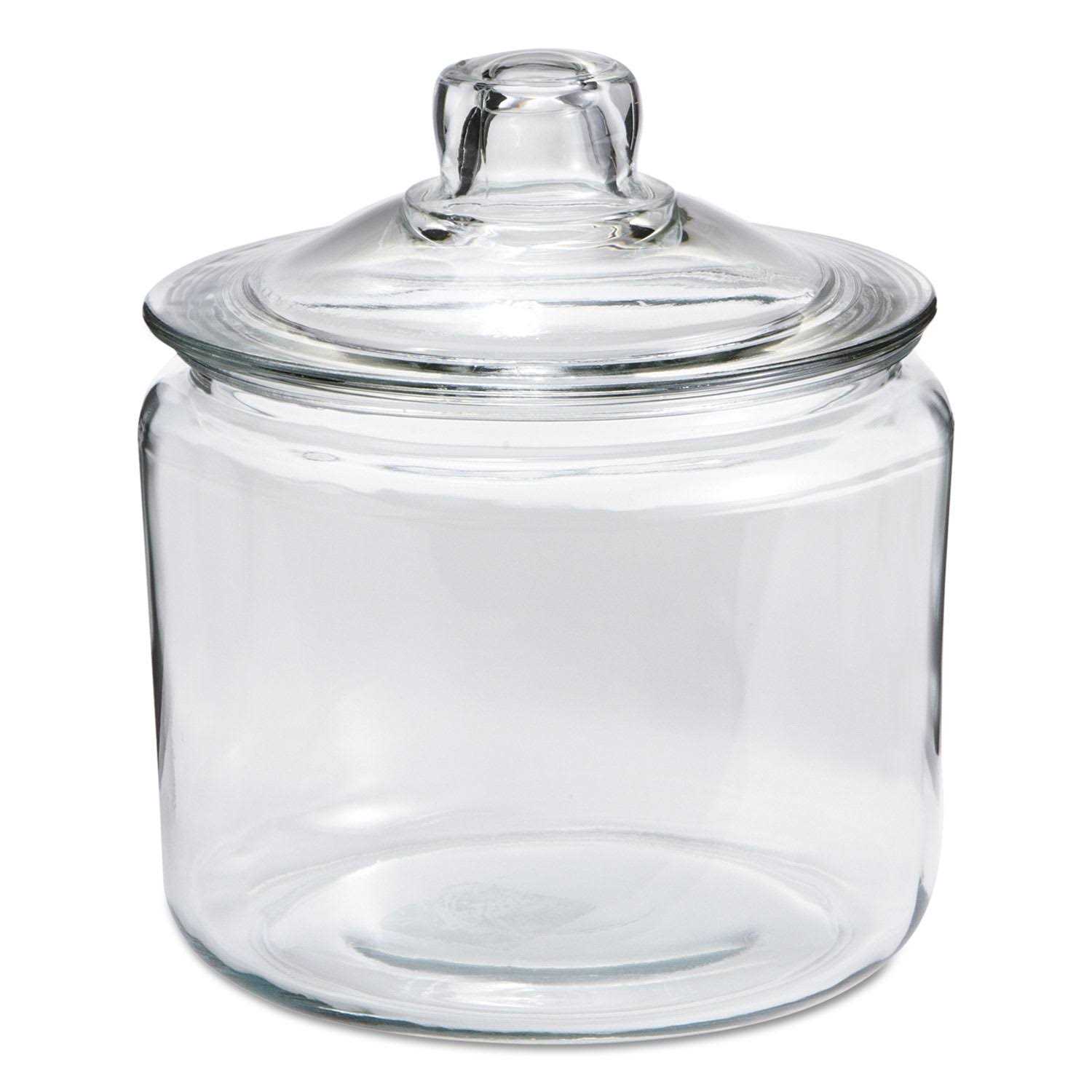 Anchor Hocking Glass Heritage Hill Jar