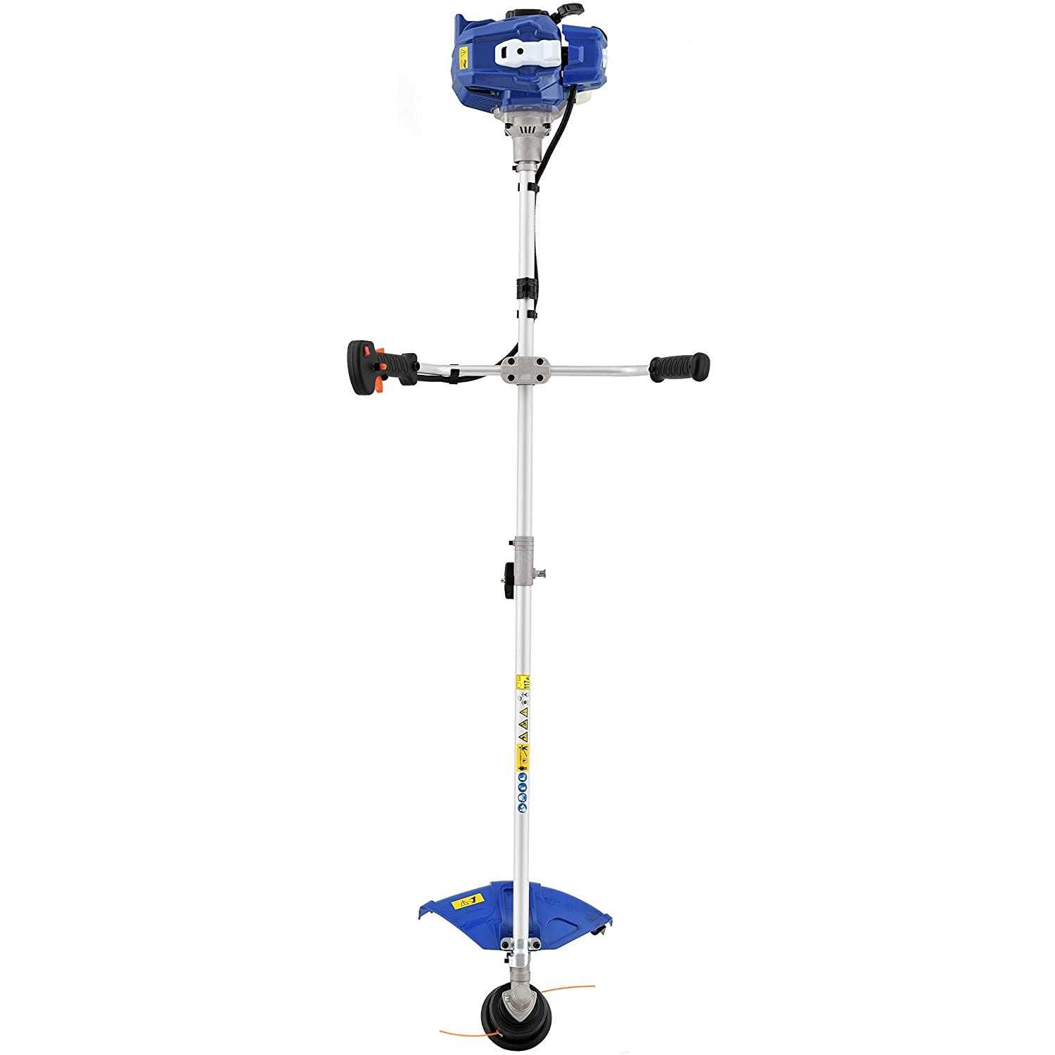 Wild Badger Power 52cc Gas 2 Cycle 2-in-1 Brush Cutter and String Trimmer