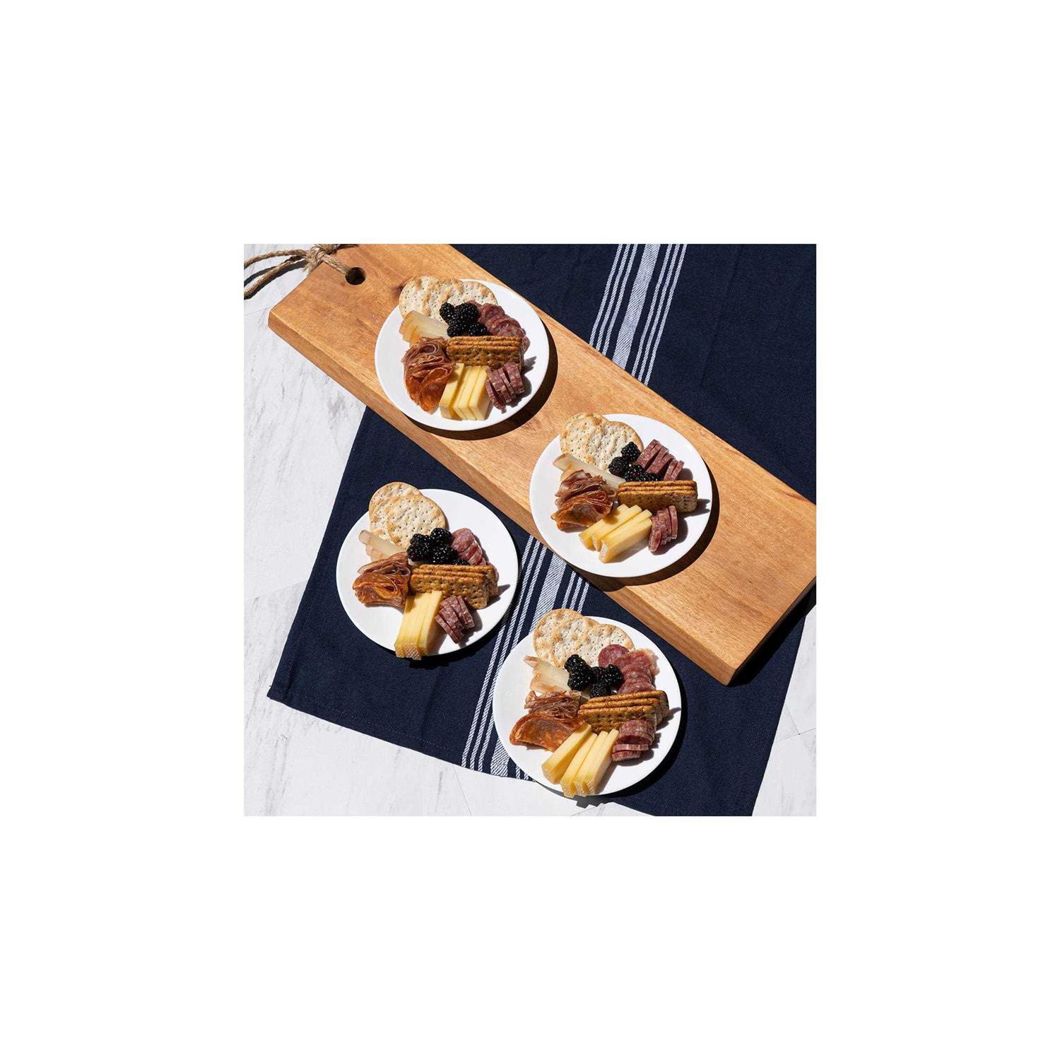 Corelle Winter Frost White Round 12-Piece Dinnerware Set