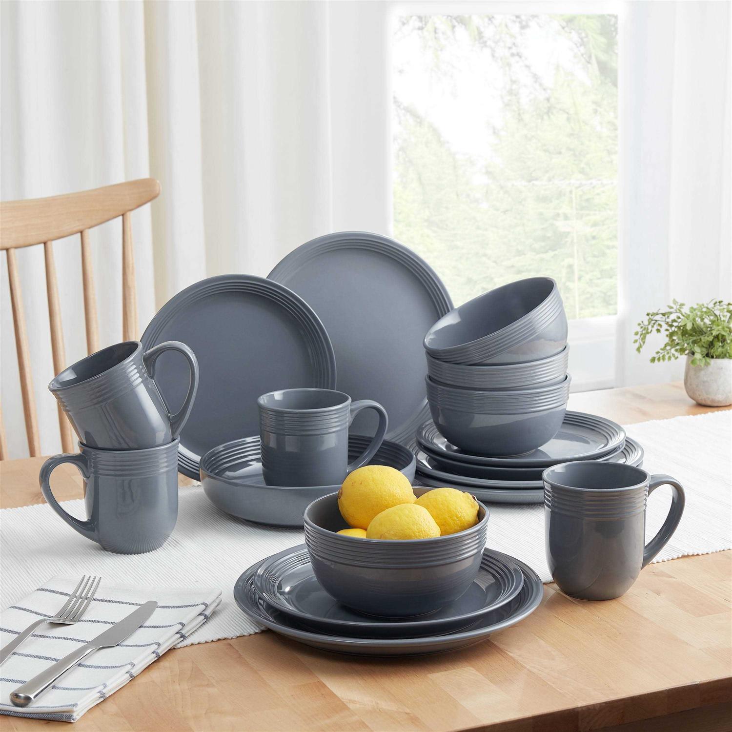 Mainstays Chiara 16-Piece Stoneware