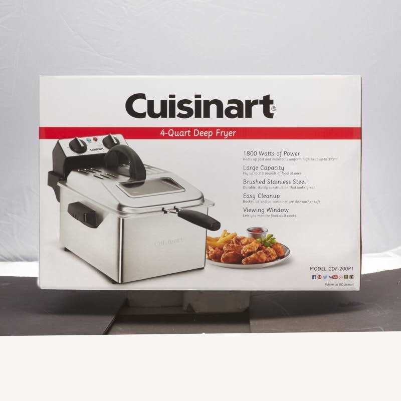 Cuisinart 4 Quart Deep Fryer