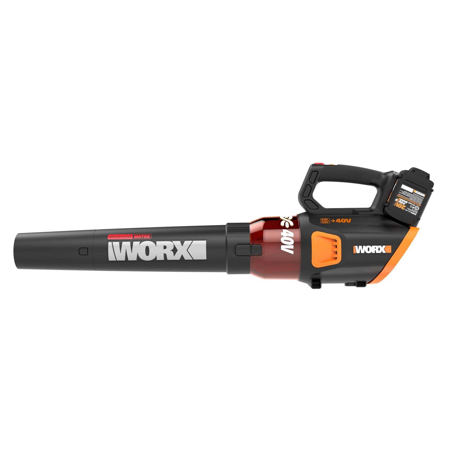 Worx 40V Turbine Cordless Brushless Leaf Blower WG584