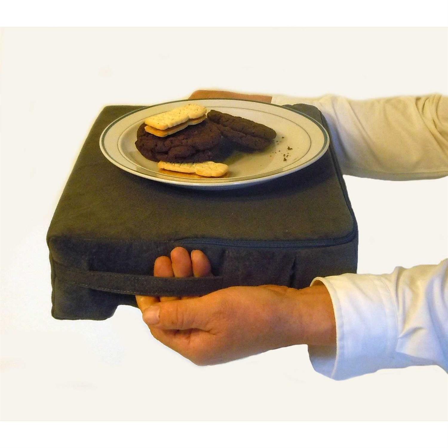 Tip Pedic. Laptop Easel Lap Desk Pillow. Ergonomic Laptop Computer Desk & Desktop Book Stand with Orthopedic Wrist Support