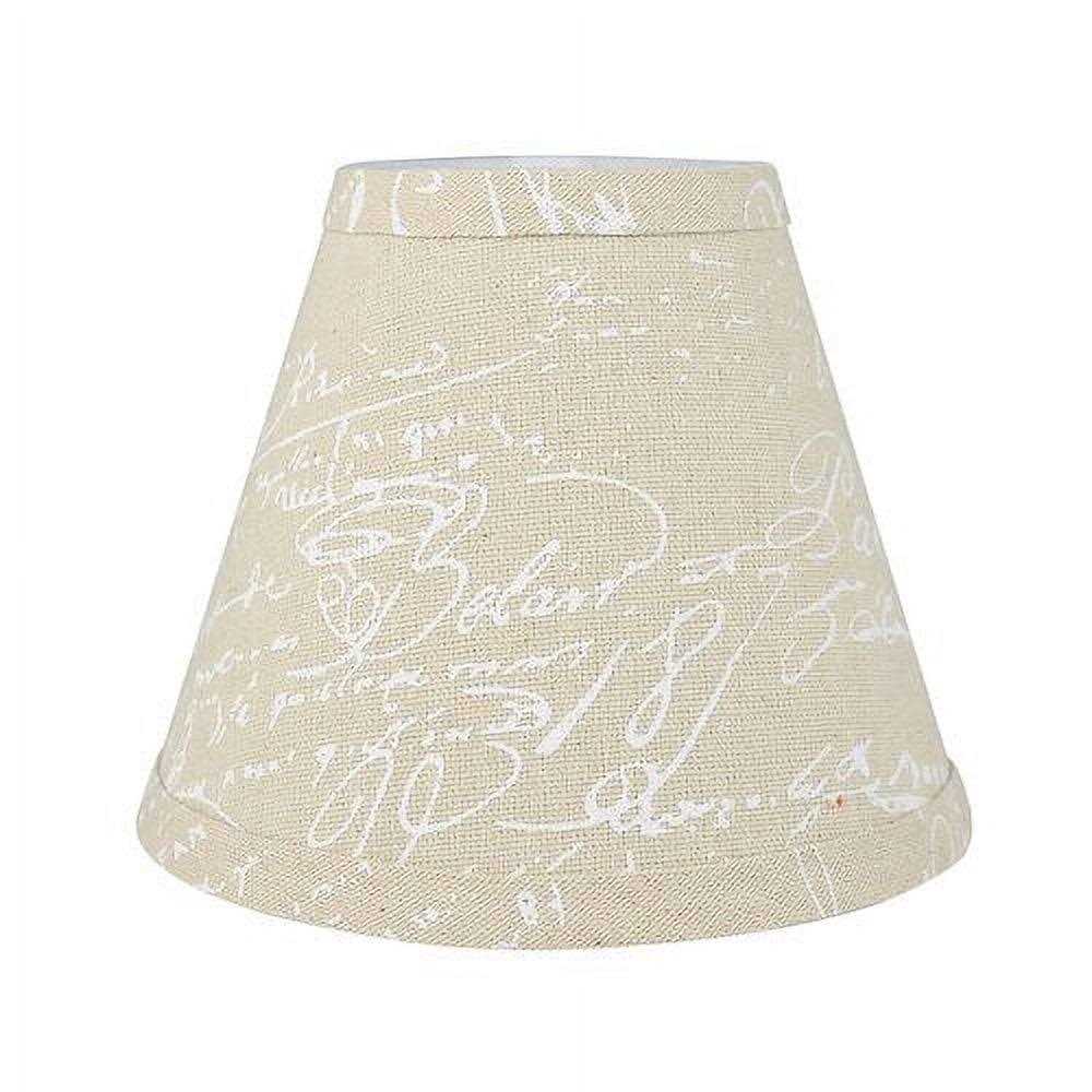 Urbanest Chandelier Pure Linen Shade Oatmeal