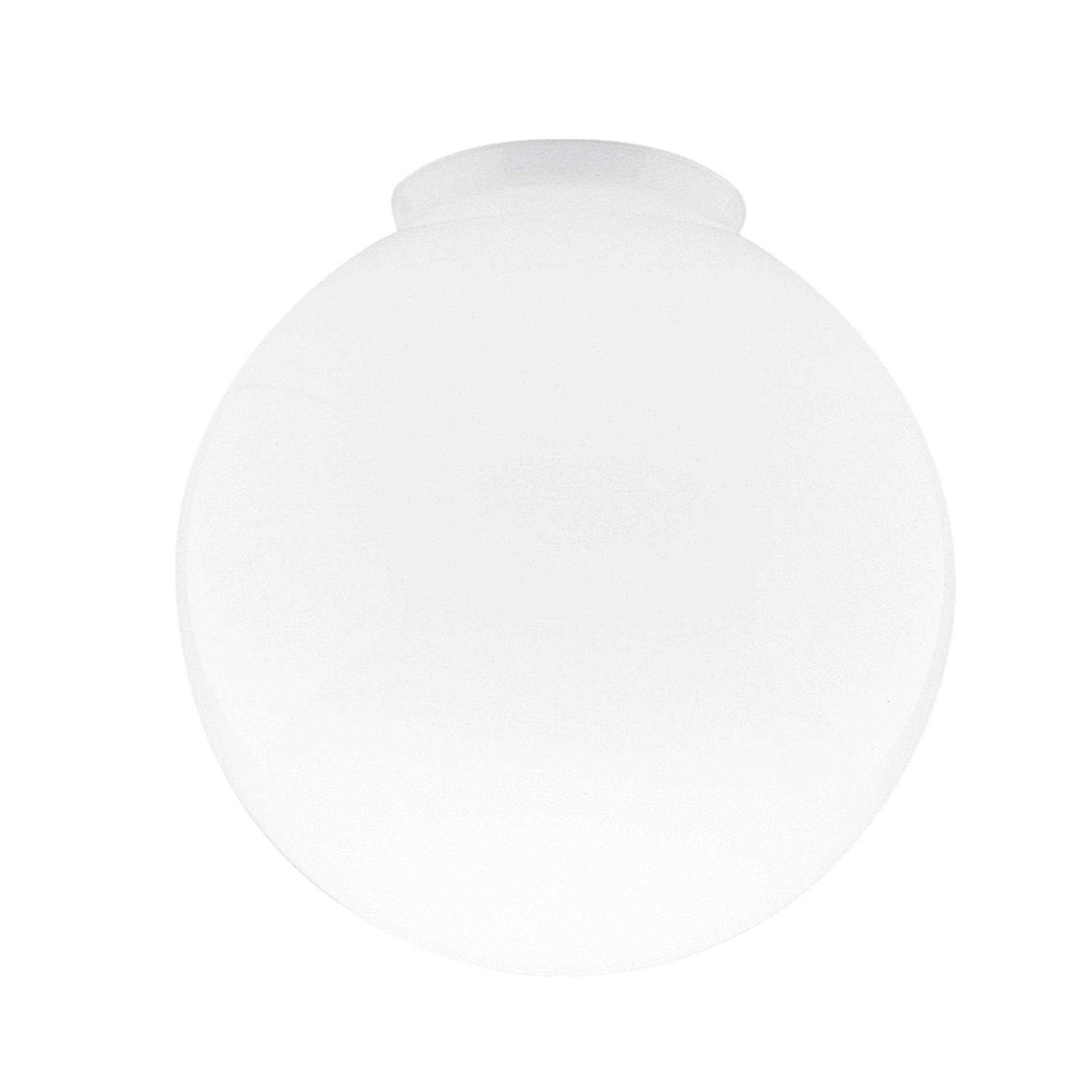 Westinghouse Glass Ball Shade, White, 6 D