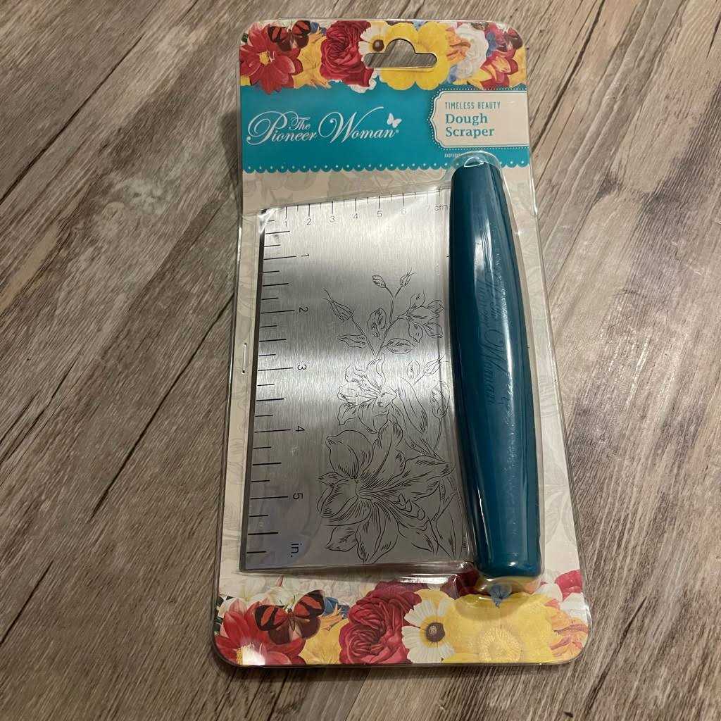 The Pioneer Woman Stainless Steel Bench Scraper & Dough Cutter