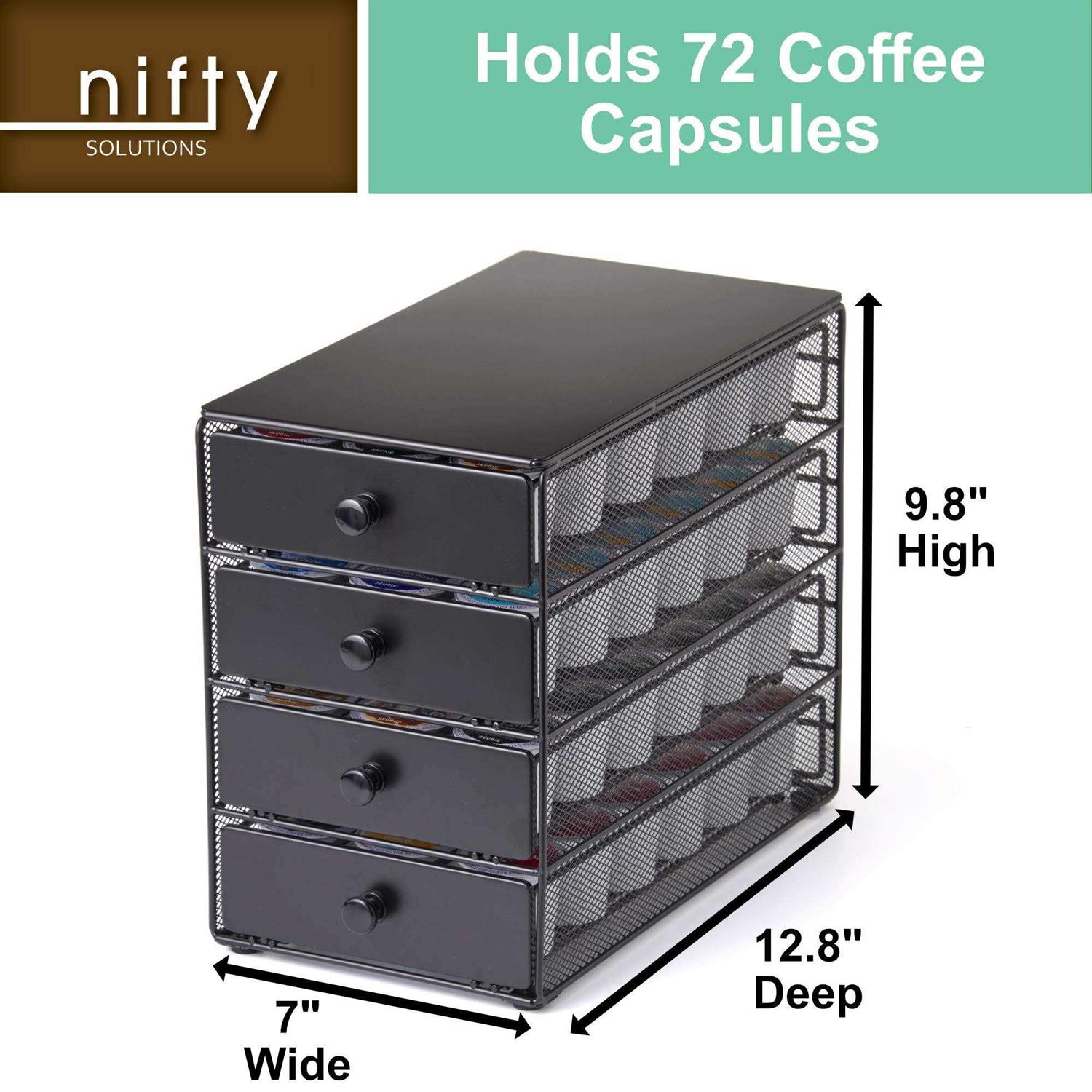 Nifty Solutions Coffee Pod Drawer Compatible with K-Cups