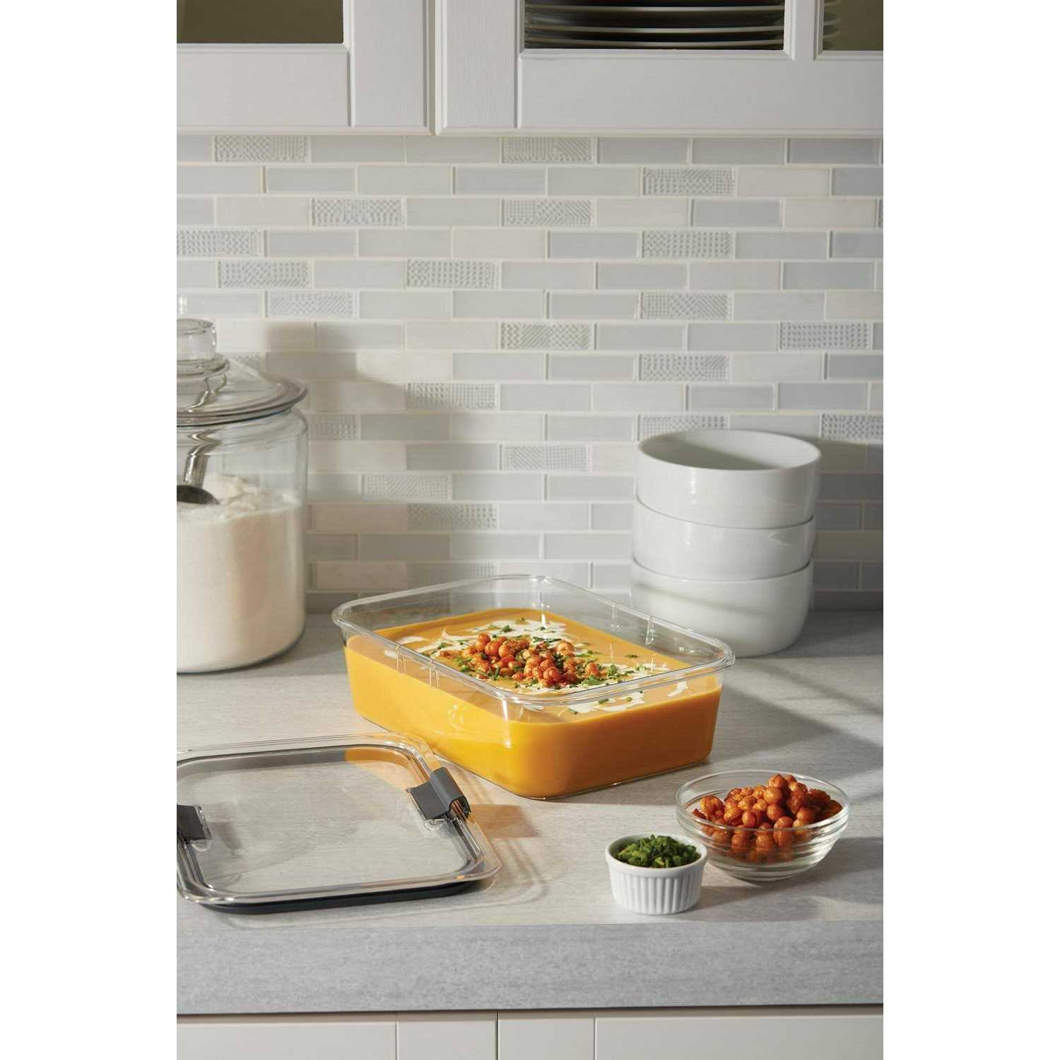 Rubbermaid Brilliance 36-Piece Food Storage Container Set