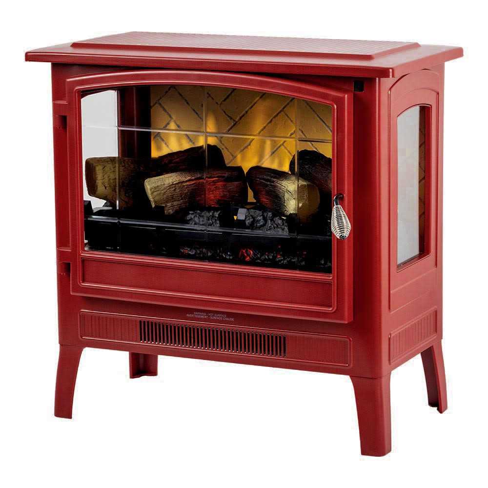 Country Living Infrared Freestanding Electric Fireplace Stove Heater