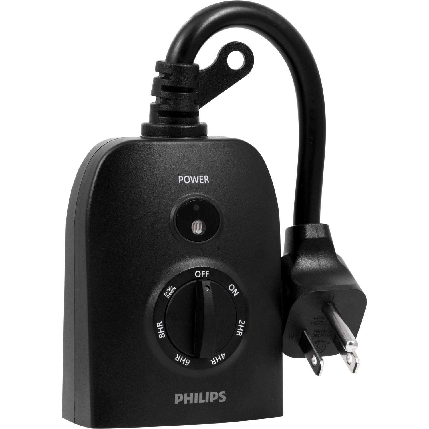 Philips Dusk to Dawn Light-Sensing Countdown Timer