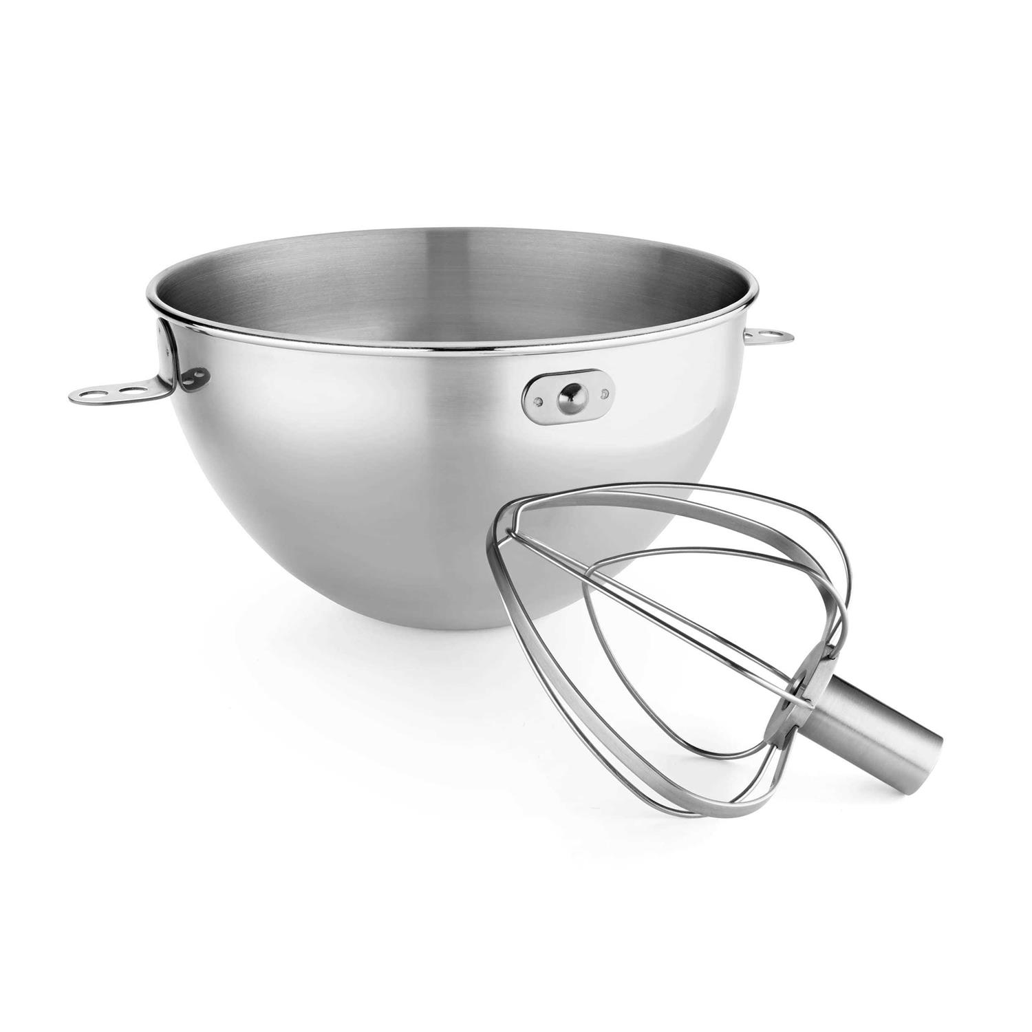 KitchenAid 3 Quart Bowl Stainless Steel & Combi Whip