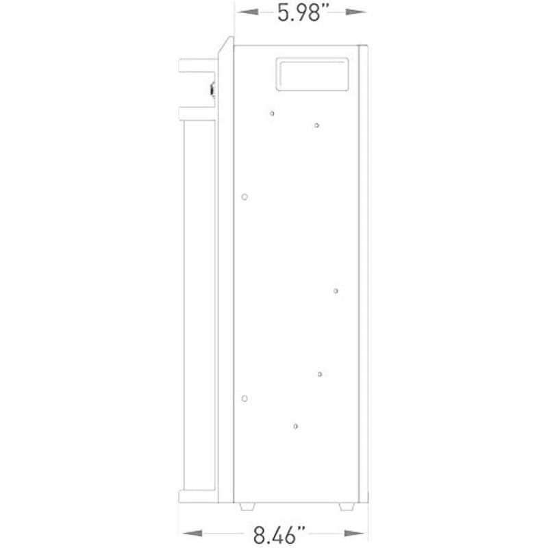 Furrion 26 Curved Glass Electric Fireplace