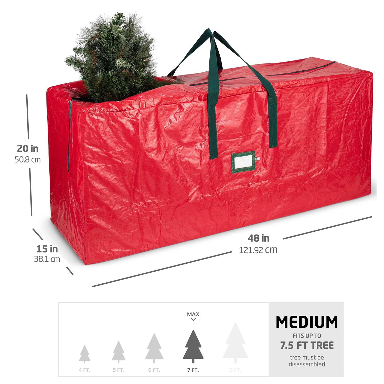 Zober Artificial Christmas Tree Storage Bag Fits Up Holiday Trees
