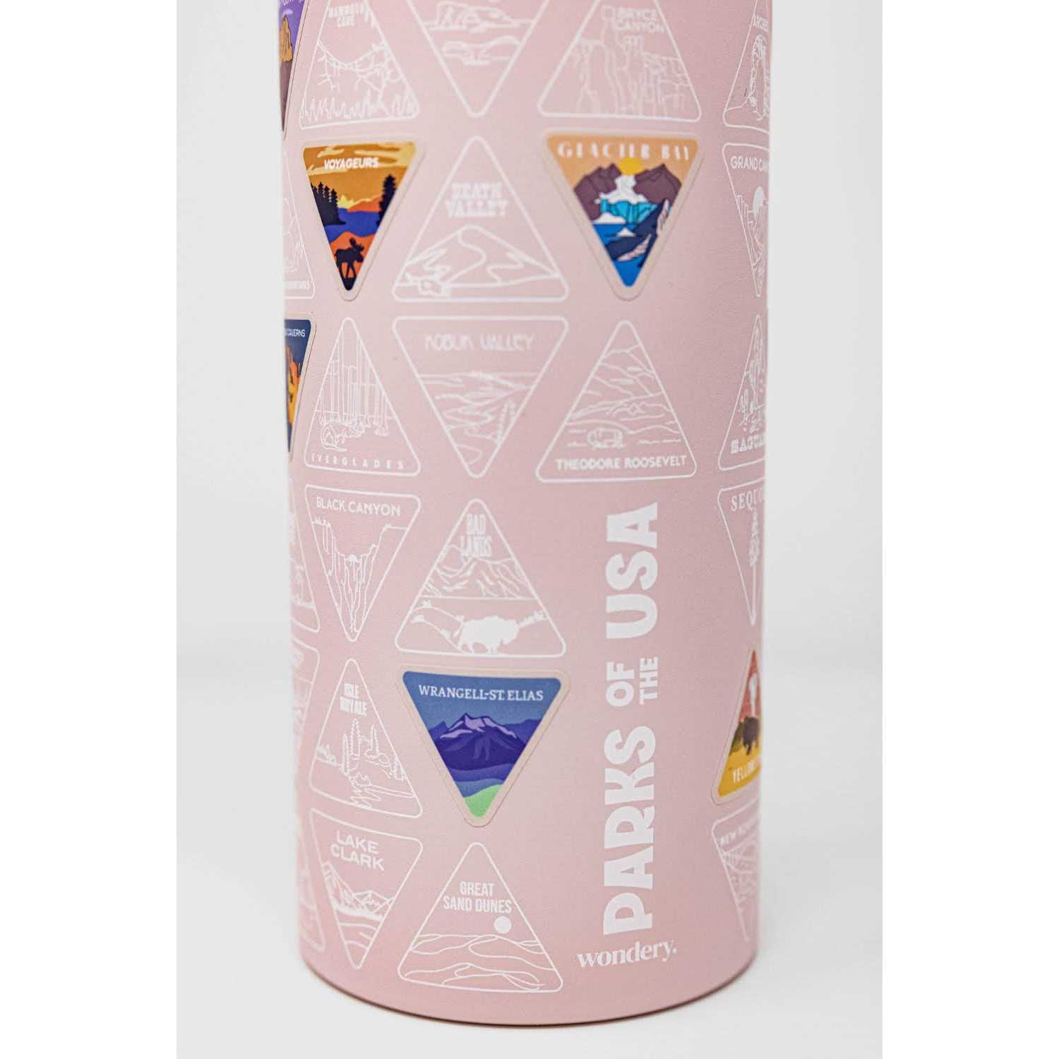 Wondery the Original Parks of the USA Bucket List Bottle