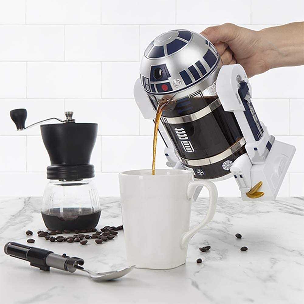 Noble Createaprototy NBCDY Hand Coffee Machine Creative Robot R2D2 Coffee Maker