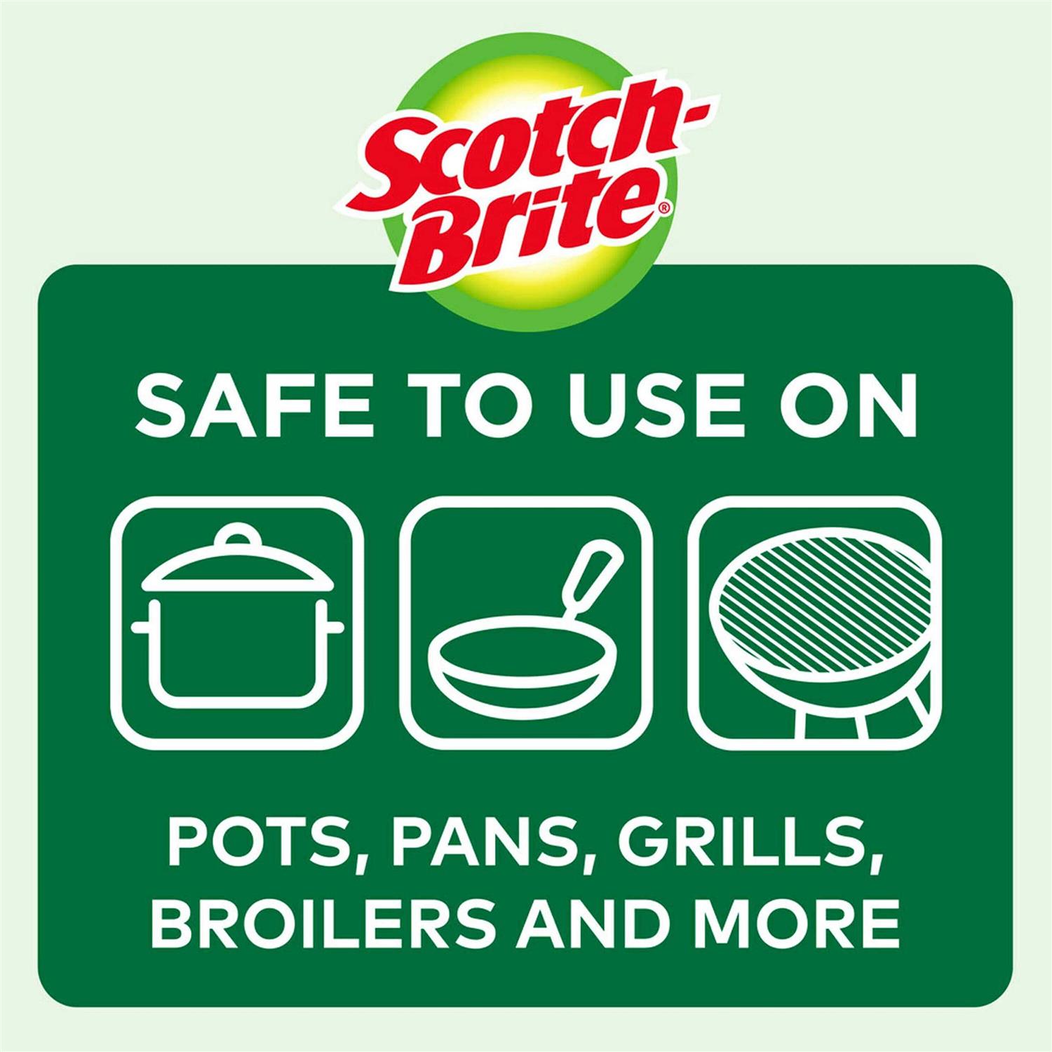 Scotch-Brite Stainless Steel Scouring Pads