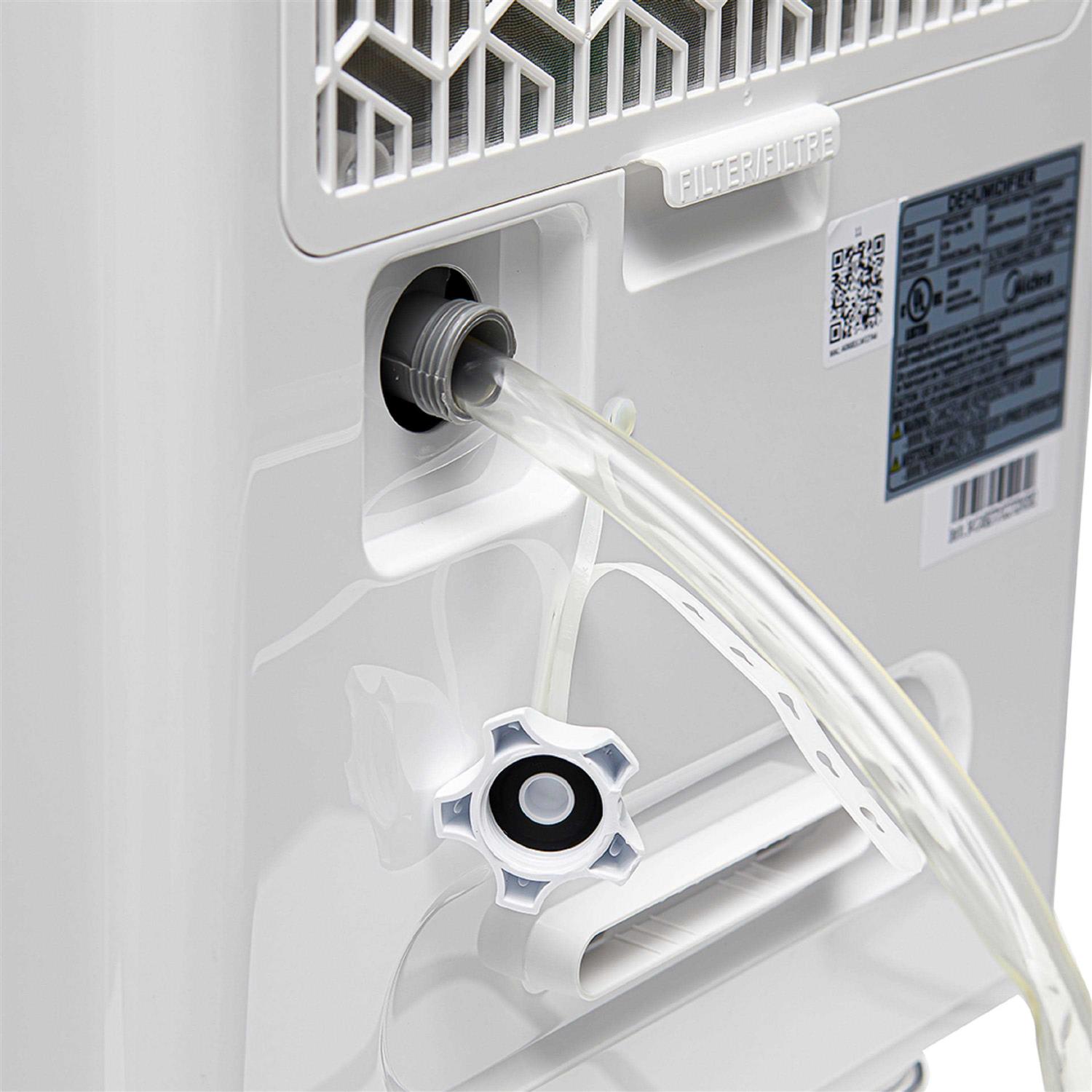 Midea 35-Pint Energy Star Smart Dehumidifier for Very Damp Rooms MAD35S1WWT