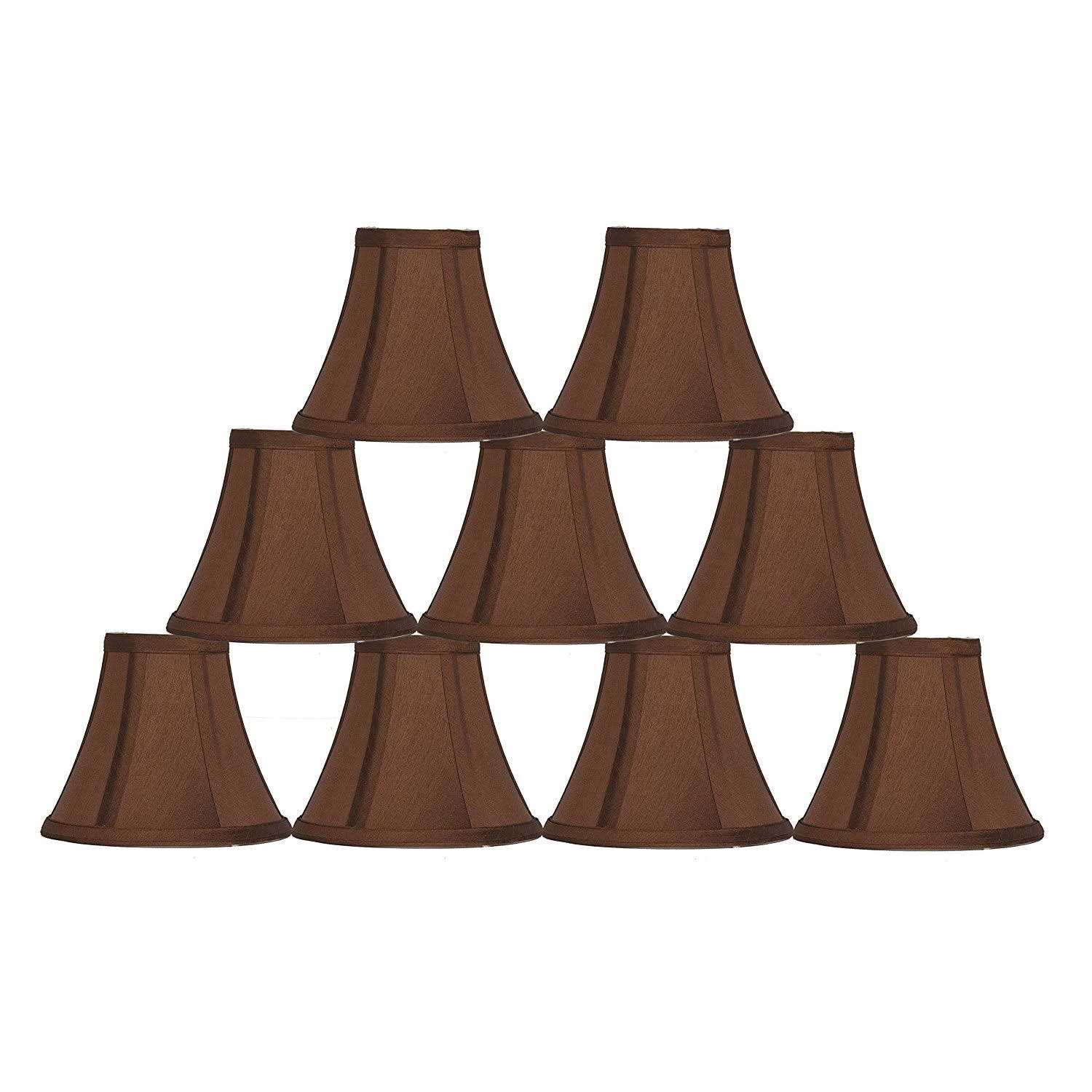 Urbanest Silk Bell Chandelier Lamp Shade