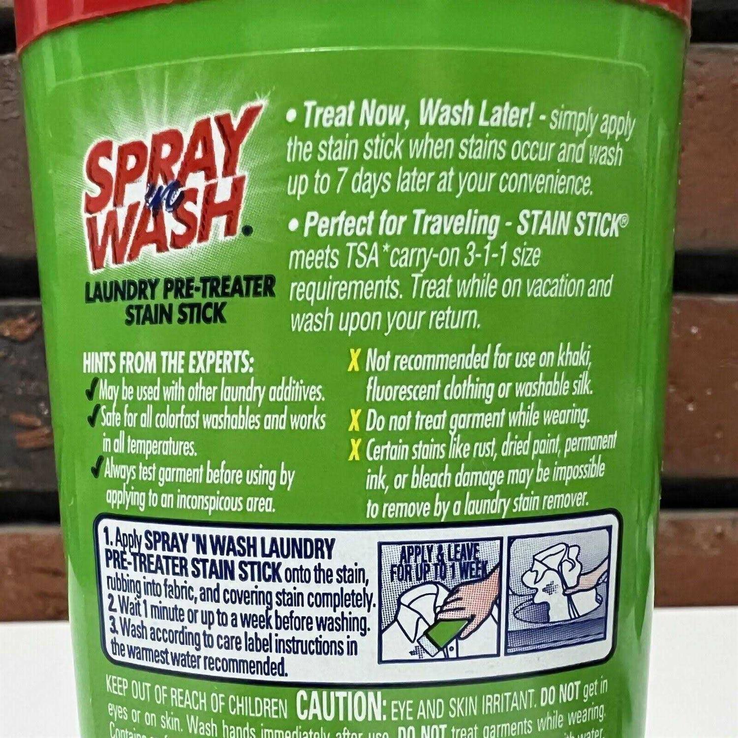 Spray ‘n Wash Pre-Treat Laundry Stain Stick