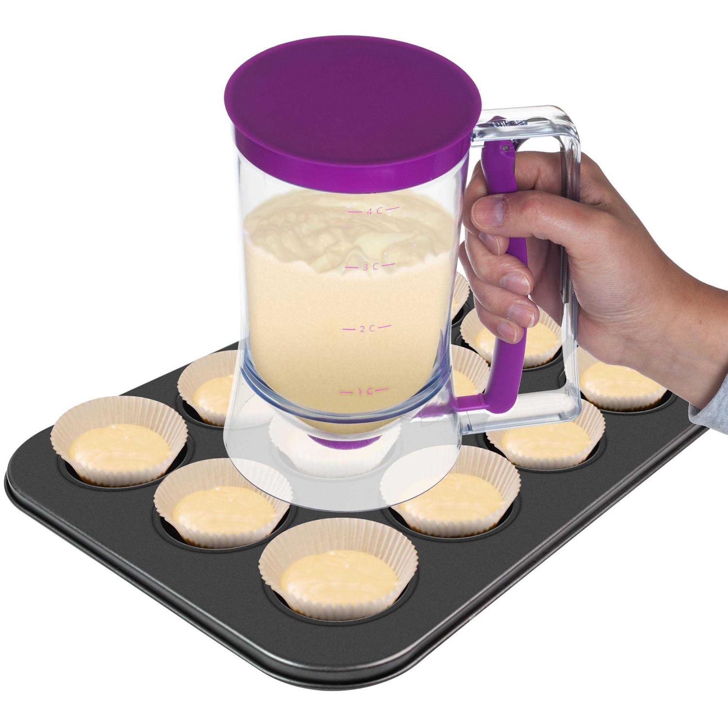 Chef Buddy 4-Cup Cake Batter Dispenser