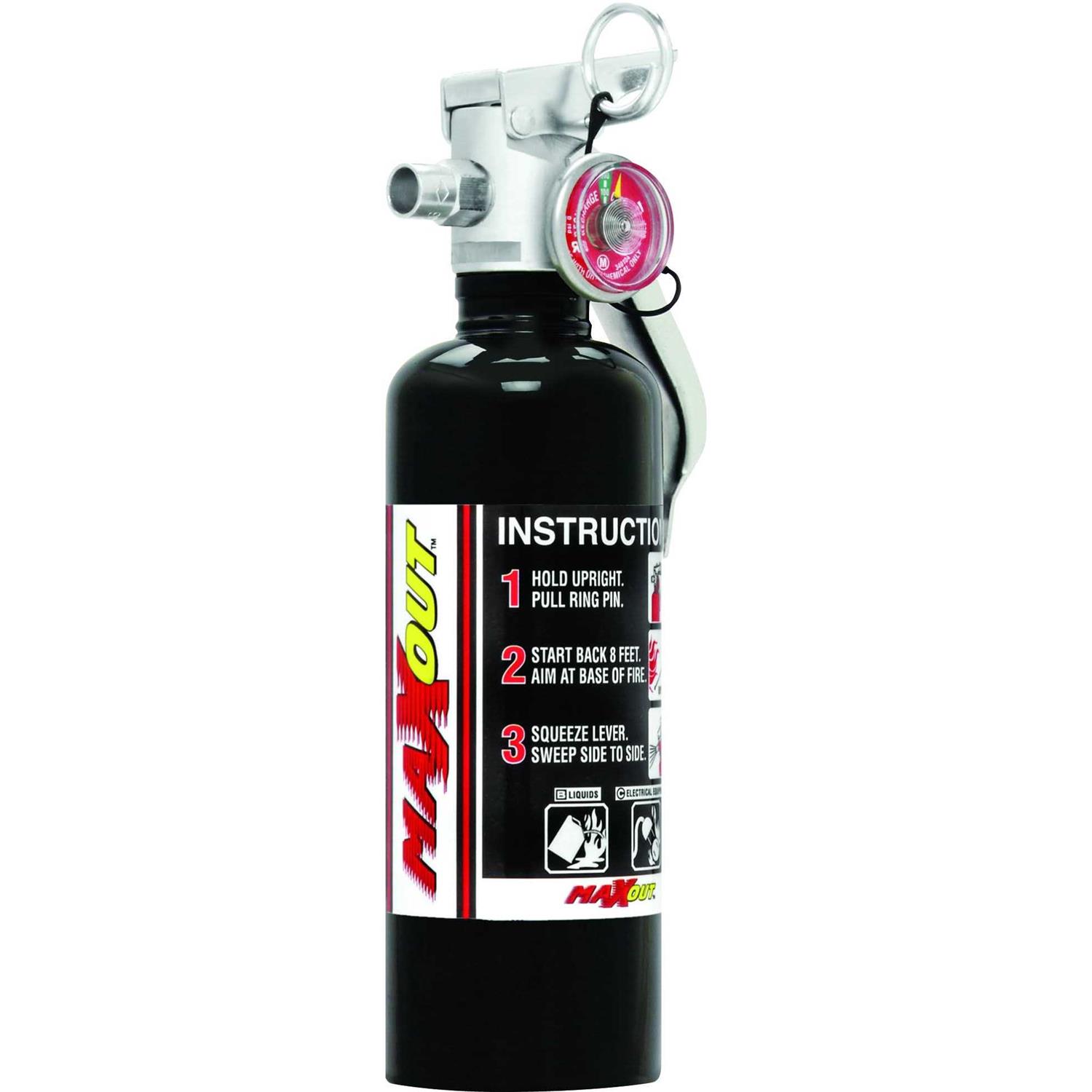 H3R Performance MaxOut Dry Chemical Fire Extinguisher MX100