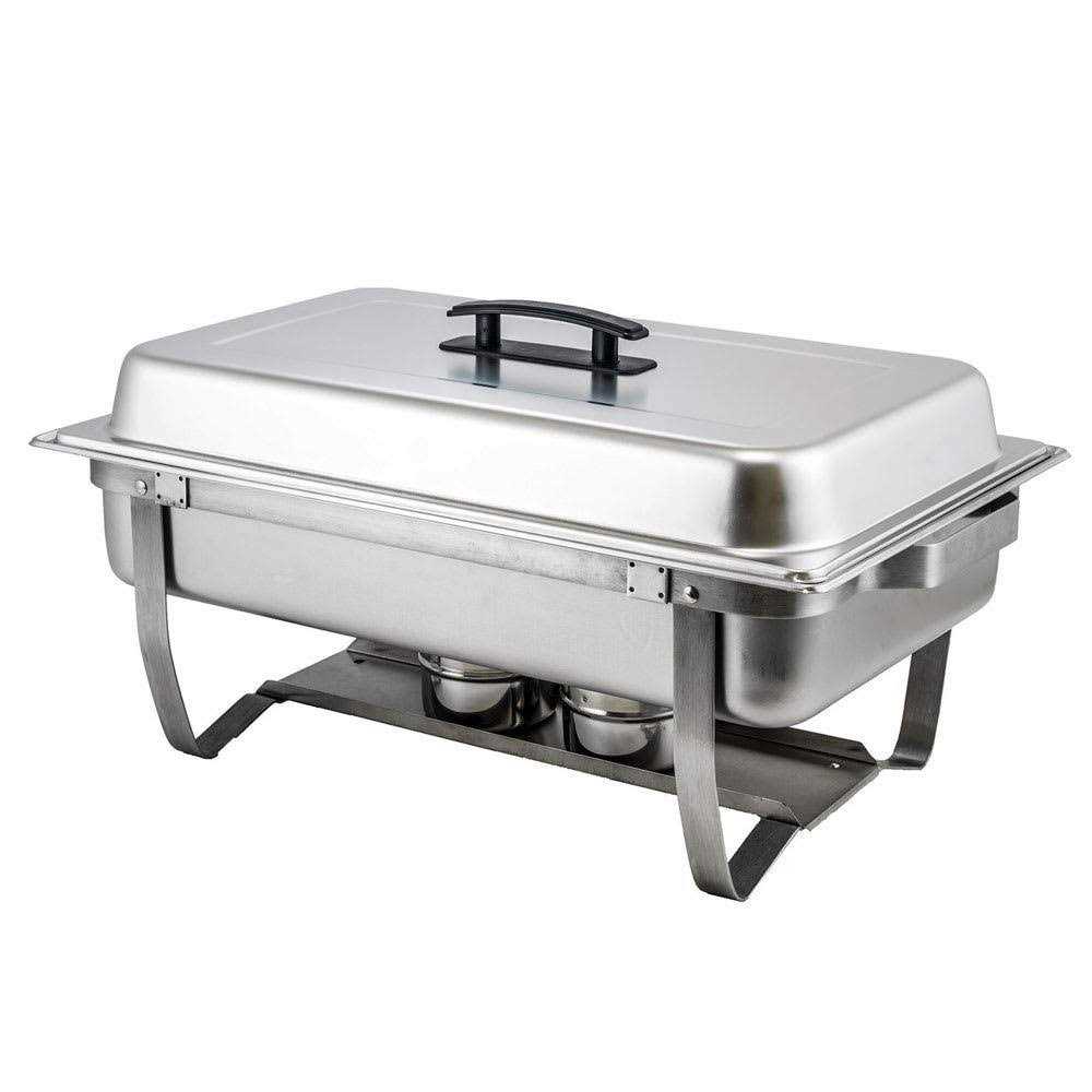 Winco C-4080 8 Quart Full-Size Folding Stand Chafer