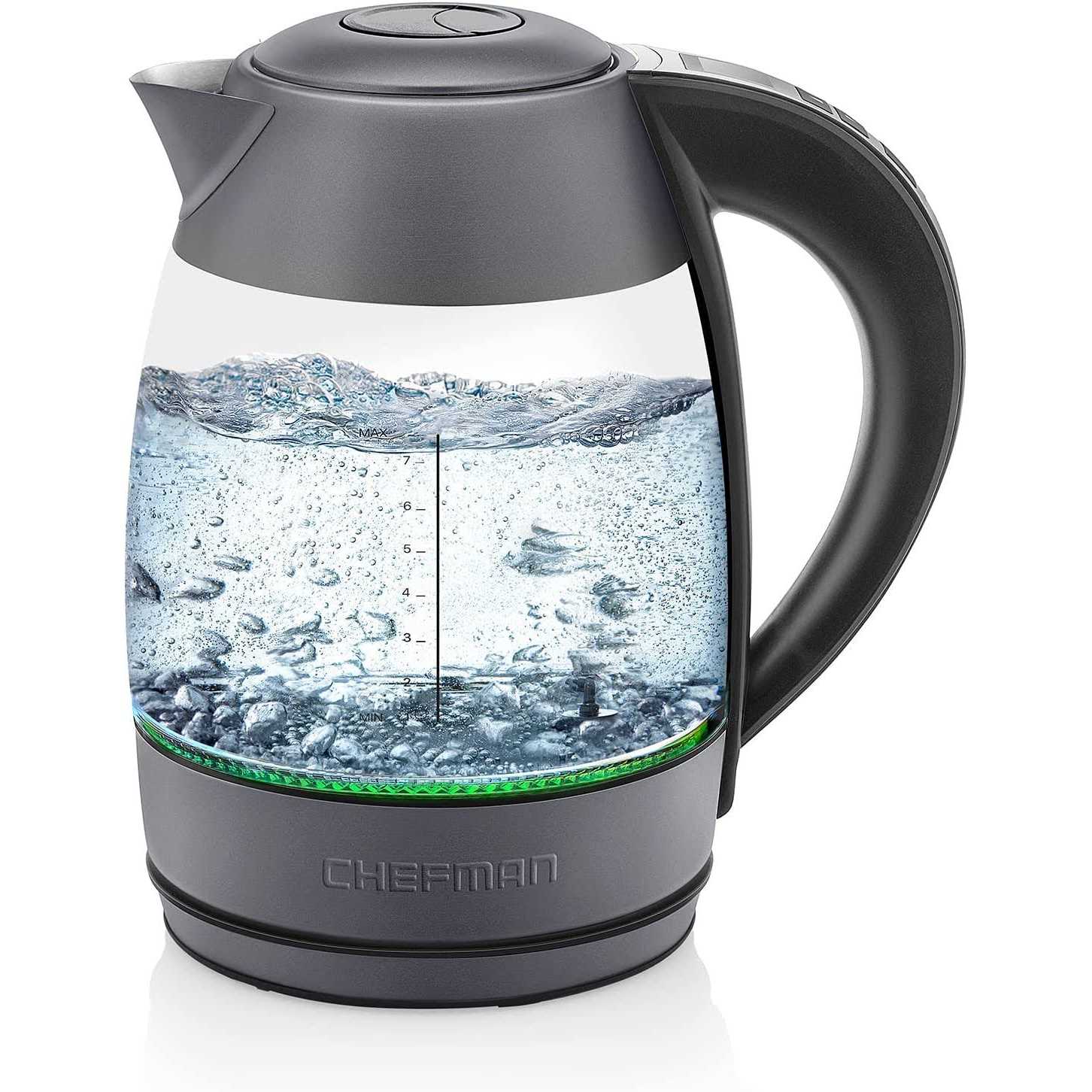Chefman 1.8L Digital Electric Glass Kettle