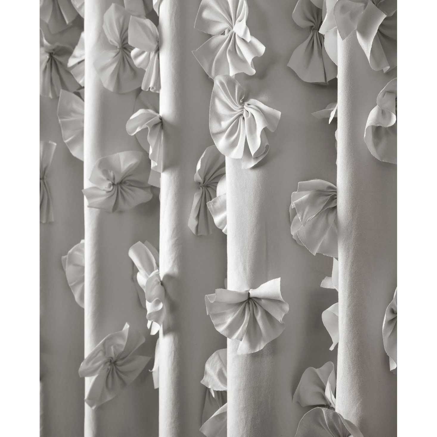 Lush Decor Riley Shower Curtain